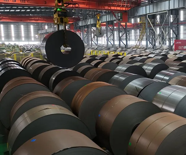 Color-coated steel strips designed for glazed tile applications