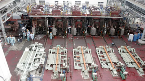 Five-stand cold rolling line